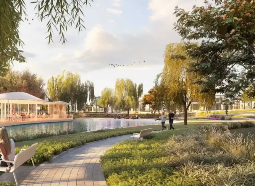 Lagoon-side Paths, Nad Al Sheba Gardens