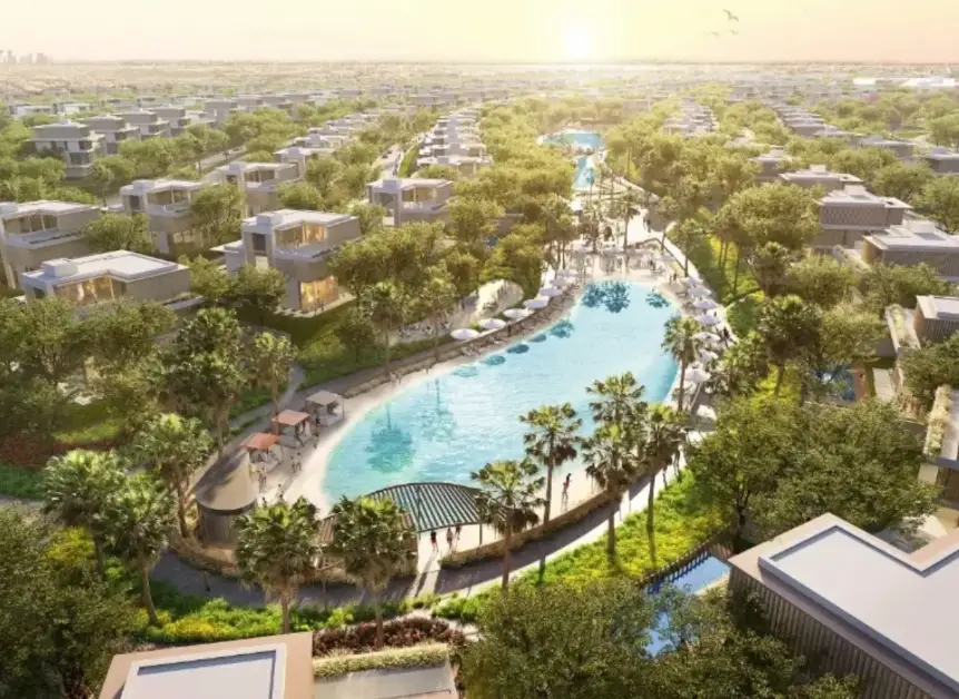 Lagoon, Nad Al Sheba Gardens